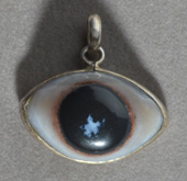Shiva eye agate pendant