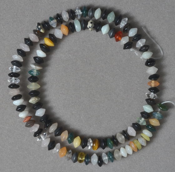 Gemstone Rondelle Beads