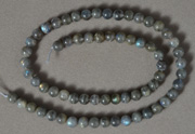 Labradorite 6mm round bead strand.