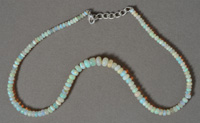 Ethiopian welo opal necklace.