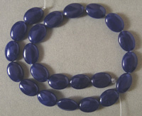 Sapphire oval beads