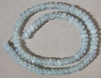 Calcite rondelle beads