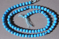 Blue turquoise small round beads.