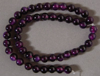 Purple alexandrite beads