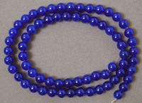 Sapphire round beads