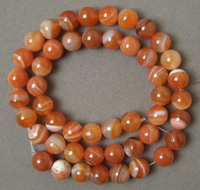 Sardonyx round beads
