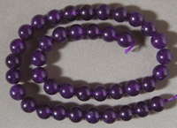 Amethyst round beads