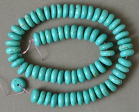 Turquoise beads