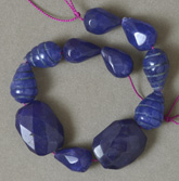 Sapphire beads
