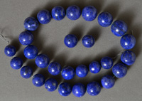 Lapis round beads