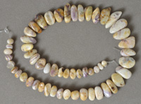 Sugilite nugget beads